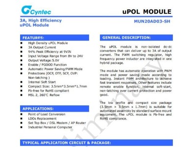 電源模塊MUN20AD03-SH乾坤代理——新世技術